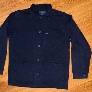 Polo Ralph Lauren Indigo Utility Chore Coat Jacket
